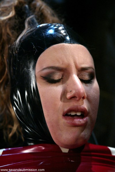 Joey Ray Fucks With Her Rubber Slave 6